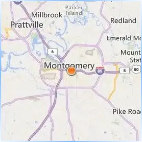 Alabama State University Location Map Alabama State University Location Map