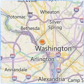 American University Location Map American University Location Map