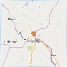 Arkansas State University Location Map Arkansas State University Location Map