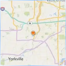 Aurora University Location Map Aurora University Location Map