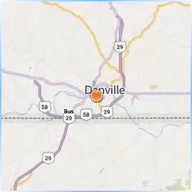 Averett University Location Map Averett University Location Map