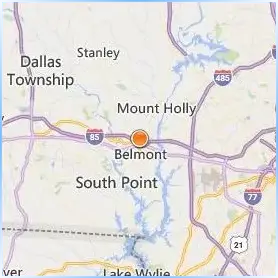 Belmont Abbey College Location Map Belmont Abbey College Location Map