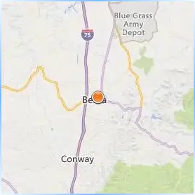 Berea College Location Map Berea College Location Map