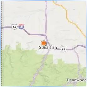 Black Hills State University Location Map Black Hills State University Location Map