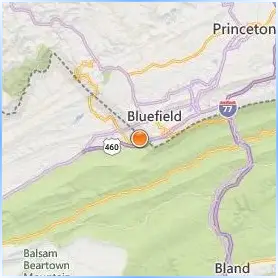 Bluefield University Location Map Bluefield University Location Map