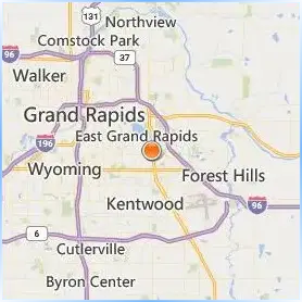 Calvin University Location Map Calvin University Location Map