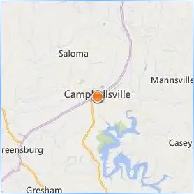Campbellsville University Location Map Campbellsville University Location Map