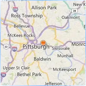 Carlow University Location Map Carlow University Location Map