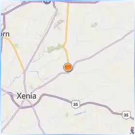 Cedarville University Location Map Cedarville University Location Map