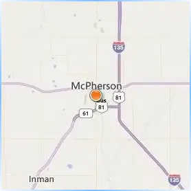 Central Christian College of Kansas Location Map Central Christian College of Kansas Location Map