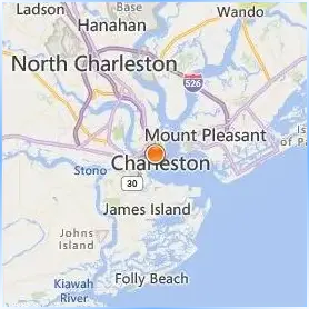 College of Charleston Location Map College of Charleston Location Map