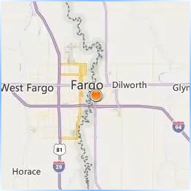 Concordia College at Moorhead Location Map Concordia College at Moorhead Location Map