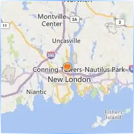 Connecticut College Location Map Connecticut College Location Map