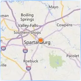 Converse University Location Map Converse University Location Map