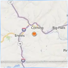 SUNY Corning Community College Location Map SUNY Corning Community College Location Map