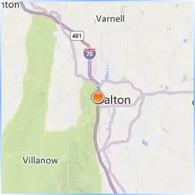 Dalton State College Location Map Dalton State College Location Map