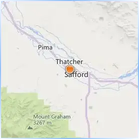 Eastern Arizona College Location Map Eastern Arizona College Location Map