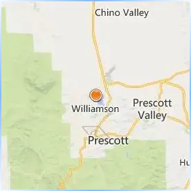 Embry Riddle Aeronautical University Prescott Location Map