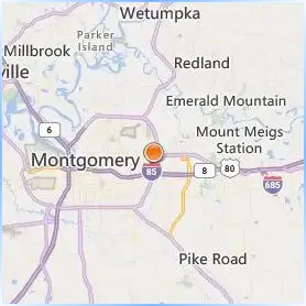 Faulkner University Location Map