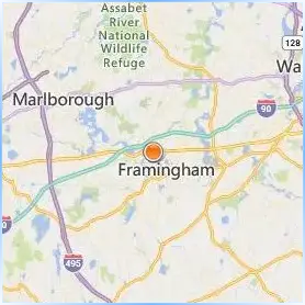 Framingham State University Location Map Framingham State University Location Map