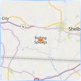 Gardner Webb University Location Map Gardner Webb University Location Map