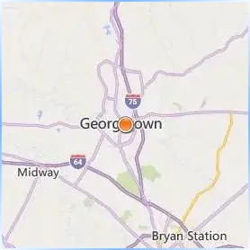 Georgetown College Location Map Georgetown College Location Map