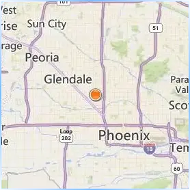 Grand Canyon University Location Map Grand Canyon University Location Map