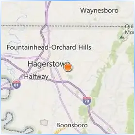 Hagerstown Community College Location Map Hagerstown Community College Location Map
