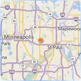 Hamline University Location Map Hamline University Location Map