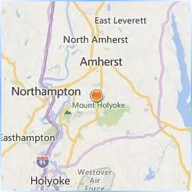 Hampshire College Location Map Hampshire College Location Map