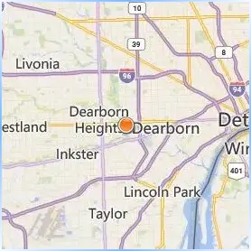 Henry Ford College Location Map