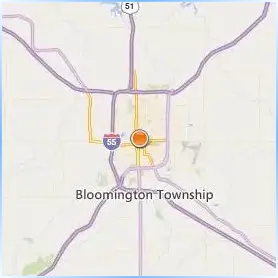 Illinois Wesleyan University Location Map Illinois Wesleyan University Location Map