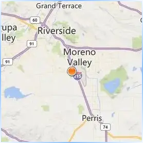 InterCoast Colleges Riverside Location Map InterCoast Colleges Riverside Location Map
