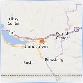 Jamestown Community College Location Map Jamestown Community College Location Map