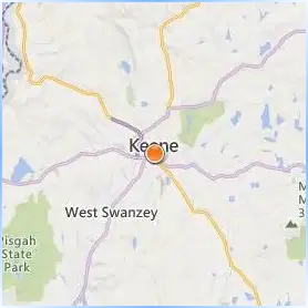 Keene State College Location Map Keene State College Location Map