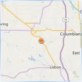 Kent State University at Salem Location Map Kent State University at Salem Location Map