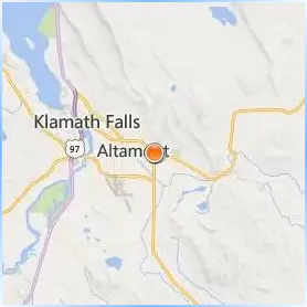 Klamath Community College Location Map Klamath Community College Location Map