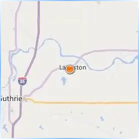 Langston University Location Map Langston University Location Map