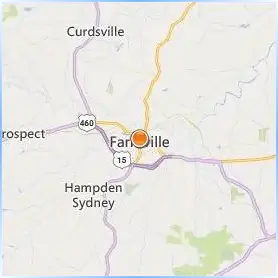 Longwood University Location Map Longwood University Location Map