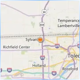 Lourdes University Location Map Lourdes University Location Map