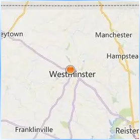 McDaniel College Location Map