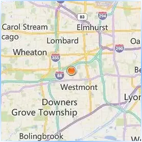 Midwestern University Downers Grove Location Map