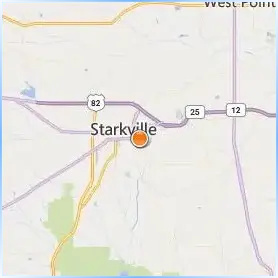Mississippi State University Location Map Mississippi State University Location Map