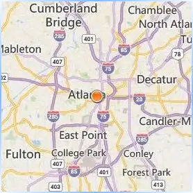 Morehouse College Location Map