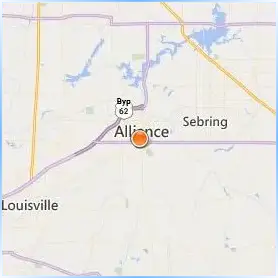 University of Mount Union Location Map University of Mount Union Location Map