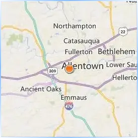 Muhlenberg College Location Map Muhlenberg College Location Map