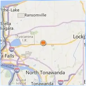 Niagara County Community College Location Map