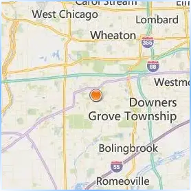 North Central College Location Map North Central College Location Map