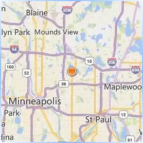 University of Northwestern St Paul Location Map University of Northwestern St Paul Location Map