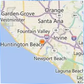 Orange Coast College Location Map